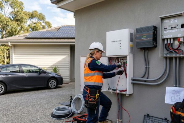 Residential Battery Installation