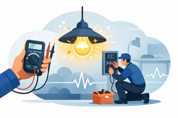 How to Troubleshoot Flickering Lights Safely